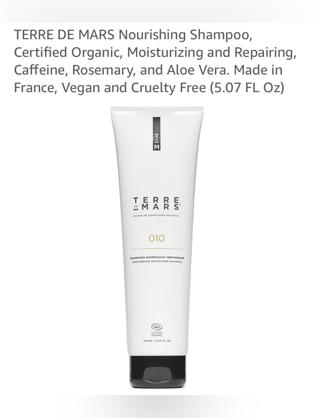 010 Nourishing Shampoo - White